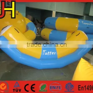 0.9mm PVC Tarpaulin Inflatable Mini Single Seesaw, Water Seesaw, Amusement Water Park thumbnail-5
