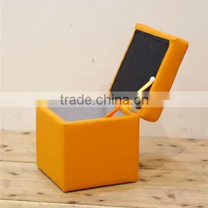 Multifunctional Modern Two Seat Square Stool With Storage thumbnail-6