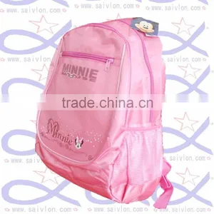 Lovely Pink Color Fashion Leisure Backpack for Girls thumbnail-1