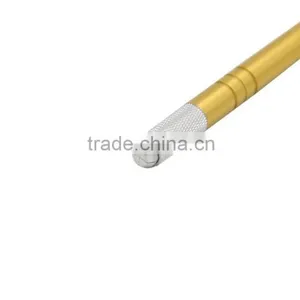 Golden Permanent Makeup Tools Cosmetic 3D Eyebrows Microblading Pen thumbnail-2