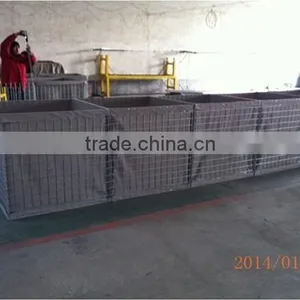 Sand Filled Hesco Barrier Made in China Military Defense Hesco Barrier With Concertina Wire thumbnail-1