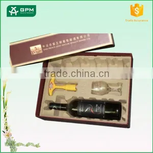 Top Quality Wine Tray, Single Wine Bottle Protective Packaging For Sale thumbnail-4