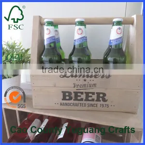Soda Crate Wooden Beer Bottle Crates Wooden Crates for Sale thumbnail-2
