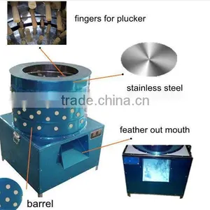2016 Automatic Chicken Poultry Feather Plucker Machine With Rubber Finger thumbnail-5