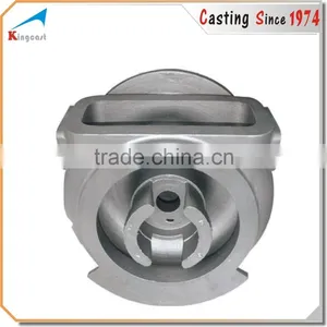 OEM Best Price Industry Casting Parts/High Quality Cross-over Bend Anodizing Casting Part/Magnetic Valve Steel Casting Part thumbnail-4