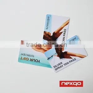 Barcode Embossed Custom Shape Plastic VIP Cards thumbnail-2