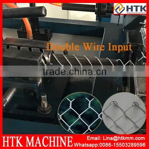 Double Spiral Automatic Chaing Link Fencing Machine thumbnail-2