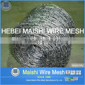 Galvanised Barbed Wire (double Strand) Horse Fence/field Fence thumbnail-3