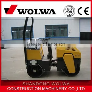 High Quality 1 Ton Small Hydraulic Road Roller Compactor thumbnail-1