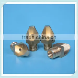 1/4",3/8",1/2",3/4" BSPT or NPT Brass Narrow Angle Flat Fan Spray Nozzle thumbnail-5
