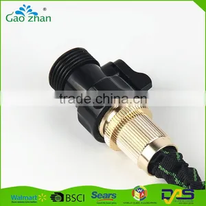China Reputed Maufacturer1000D Dacron Material and 1/2'' Diameter Brass Fitting Garden Expandable Coil Hose thumbnail-3
