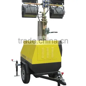 Air Cooled Diesel Trailer Light Tower Generator thumbnail-2