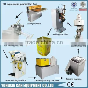 18L Motor Oil Rectangular Can Making Equipment thumbnail-1