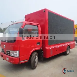 95hp 4*2 DONGFENG LED Advertising Promulgate Truck thumbnail-1