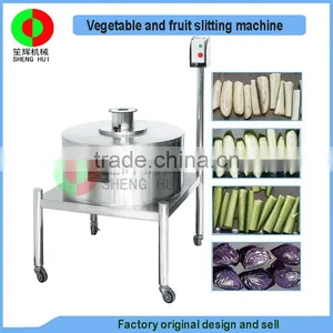 New Developed Fruit and Vegetable Slitting Cutting Machine, Full Automatic Vertical Cutter thumbnail-1