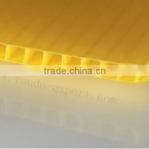 Hollow Fluted Corrugated Plastic Board/Coroplast Board thumbnail-1