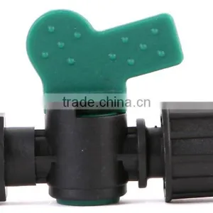 Agricultral Irrigation System Male Thread PP Mini Valve For Drip Tape thumbnail-1