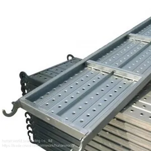 Galvanized Metal Scaffold Plank With Hook Scaffolding Plank for Sale thumbnail-2