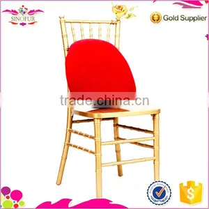 Qingdao SinoFur Classical Wholesale Golden Wood Tiffany Chair thumbnail-5