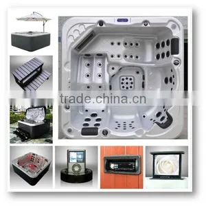 Water Heater for Bath Tub Small Size Square Bath Tub Freestanding Bath Tub thumbnail-3