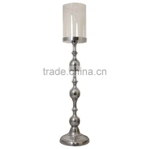 Glass Hurrican Centerpiece/ Wedding Centerpiece/ Table Centerpiece thumbnail-2