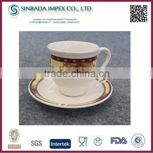 Classical Ceramic Porcelain Tea Cup and Saucer thumbnail-1