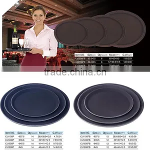 Serving Tray Sets, Round Melamine Tray for European Market thumbnail-5