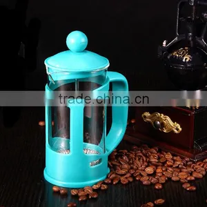 Utility Stainless Steel Polished Coffee French Press Stainless Steel Plunger Coffee Pot thumbnail-3