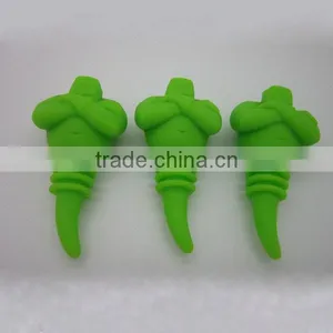 Hot! High Quality Animal Shape Silicone Wine Corks Stopper / Decorative Wine Bottle Stoppers thumbnail-1