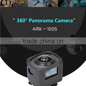 Multifunctional Full HD 360 Degree VR Sports Video Camera Wifi Waterproof Mini Outdoor Portable Vitual Reality Sports Camera thumbnail-2