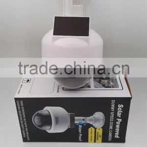 Factory Cheap Fake Dome Camera, Realastic Looking Waterproof Solar CCTV Security Camera, Dummy Speed Security Camera For Sale thumbnail-5