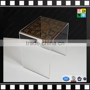 Cheap Clear Acrylic Nesting Table Retail Displays From Shenzhen Manufacturer thumbnail-3