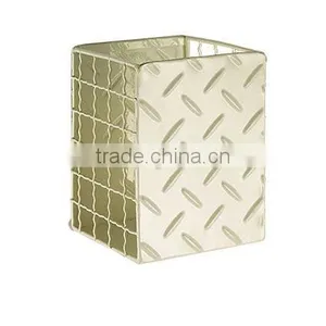 Metal Hollow Out File Storage Basket Box thumbnail-1