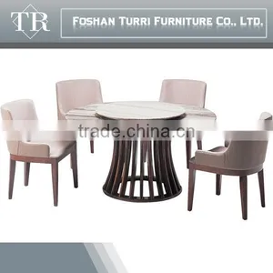 High Glossy White pu Leather Dining Chair thumbnail-3