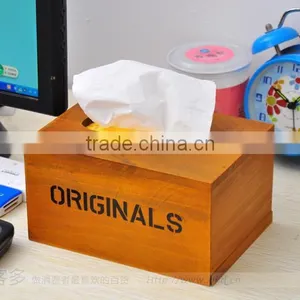 Economic Handmade Wooden Tissue Box thumbnail-1