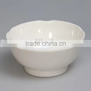 Melamine Bowl With Lotus Shape thumbnail-1