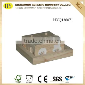 Unfinished Wooden Spice Boxes thumbnail-1