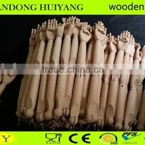 Flexible Display Store Fixture Adjustable Whole Sale Mannequin Wooden Arms thumbnail-1