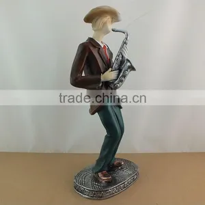 Guo Hao 2015 Hot Sale Wholesale Resin Musician Figurines , Custom Musician Statues thumbnail-1