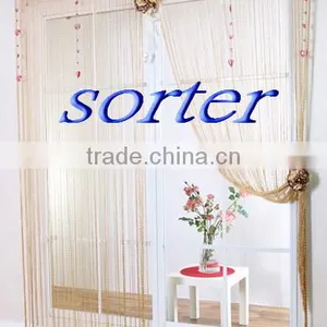 Modern Decorative String Door/window/wall Curtain/line Screen With Beads thumbnail-1