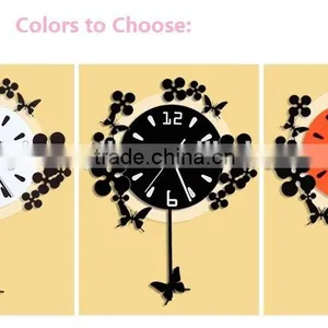 Luxury Modern DIY Acrylic Wall Clock Stickers Decals Home Room Art Decor Watches/timepiece thumbnail-6