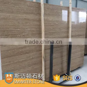Brown Travertine Slab Polished Cafe Travertine Honed With Own Factory thumbnail-1