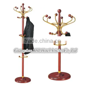 Popular & Top Wooden Coat Hangers Clothes Rack thumbnail-1
