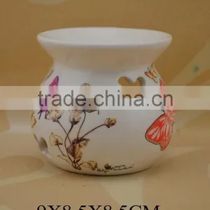Hand Made Ceramic Fragrance Oil Burner With Tealight Candle thumbnail-5