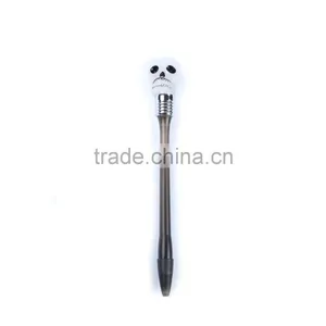 Wholesale 1pk Blue Skull Light Pen thumbnail-1