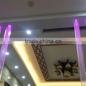 Extra White Bubble Polished Glass Pillars thumbnail-3