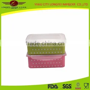 4pcs Character Plastic Airtight Preserving Food Container thumbnail-1