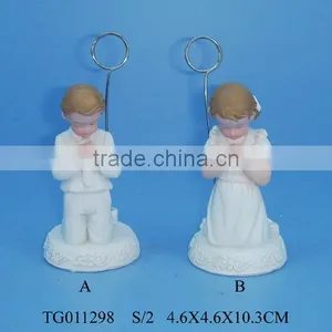 Name Card Holder of Resin Figurine thumbnail-1
