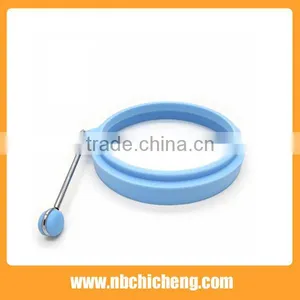 Kitchen Cooking Silicone Fried Oven Poacher Pancake Egg Ring Mould thumbnail-2