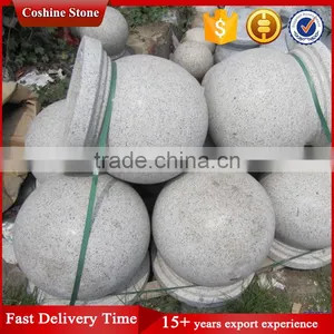 High Polished G603 Nature Stone Ball Stone Sphere thumbnail-1
